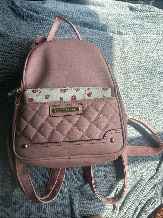 Juicy couture Quilted Pink Women\'s small Backpack - Rose main image 5
